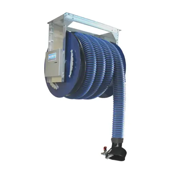 Norfi UGA haspel veerbediend slang 6" 10 m "S"