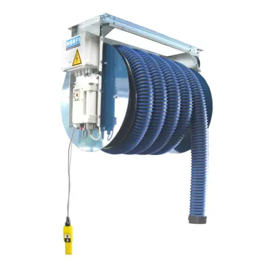 Norfi UGA haspel elektrisch slang 4" 10 m "S"