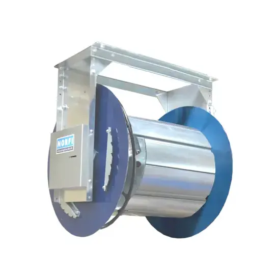 Norfi UGA haspel 600 R veerbediend, kaal, max 5" slang 6,5 m