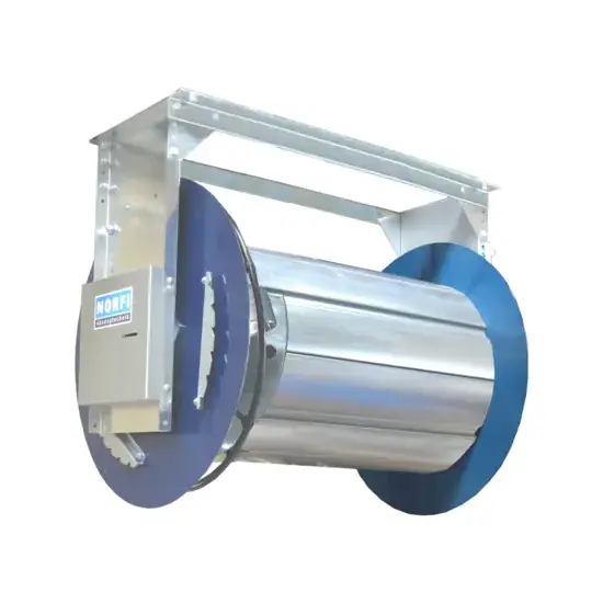 Norfi UGA haspel 800 R veerbediend, kaal, max 4" slang 10,3 m