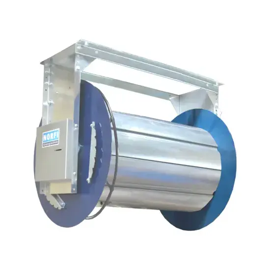 Norfi UGA haspel 800 L veerbediend, kaal, max 4" slang 10,3 m