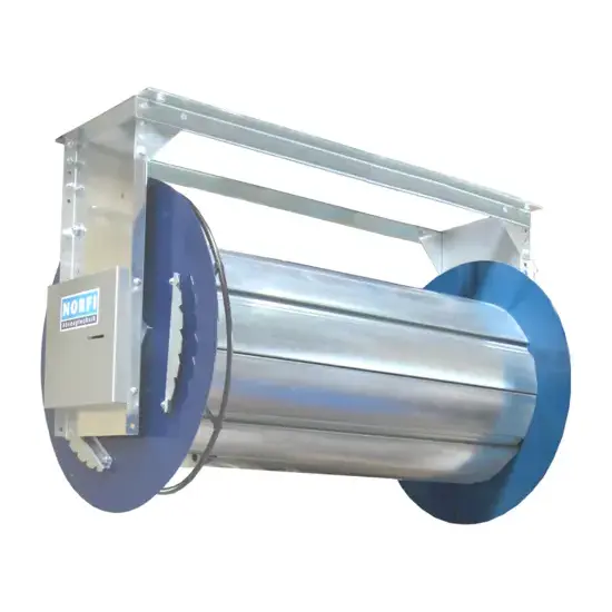 Norfi UGA haspel 1000 L veerbediend, kaal max 5" slang 11,7 m