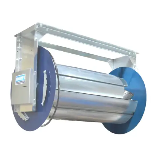 Norfi UGA haspel 1000 L dubb.veer, kaal, max 6" slang 10,4 m