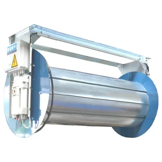 Norfi UGA haspel 1000 R elektrisch, kaal, max 4" slang 13,5 m