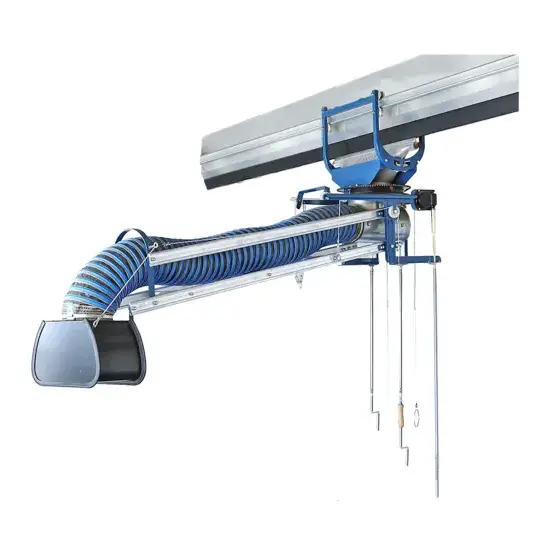 Norfi Afzuigarm 1,9 mtr t.b.v. bovenuitklaten in railsysteem