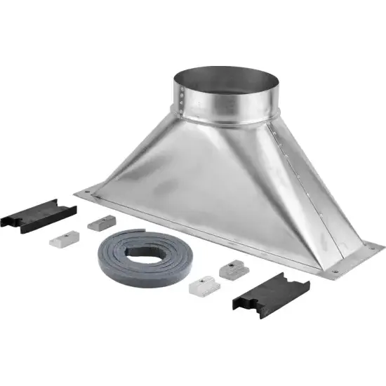 Norfi Alu 150/250 bovenaansluitstuk rail 160 mm