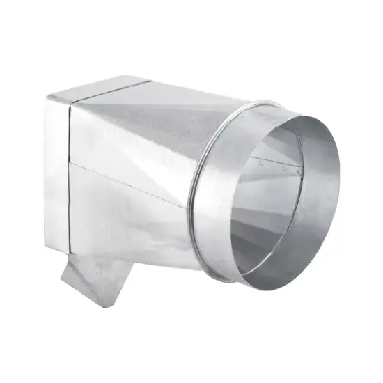 Norfi Alu 250 einddeksel leidingaansluiting 250 mm