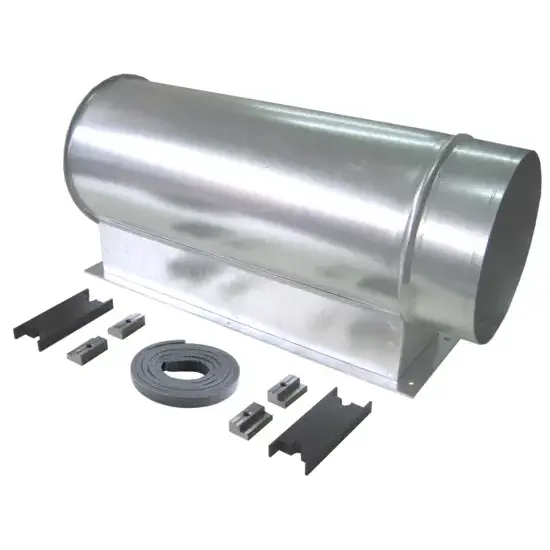 Norfi Alu 150/250 buisverbinding boven op rail 200 mm