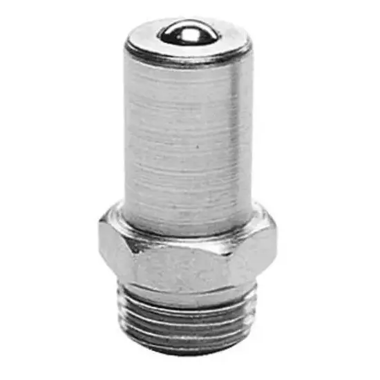 Samoa Vulventiel voor vetspuit, Ø 9 mm, aansluiting 1/8" BSP (MM)