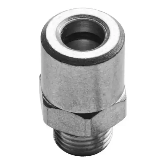 Samoa Vulaansluiting tbv vet voor Ø 9 mm klep, aansluiting 1/4" BSP (MM)