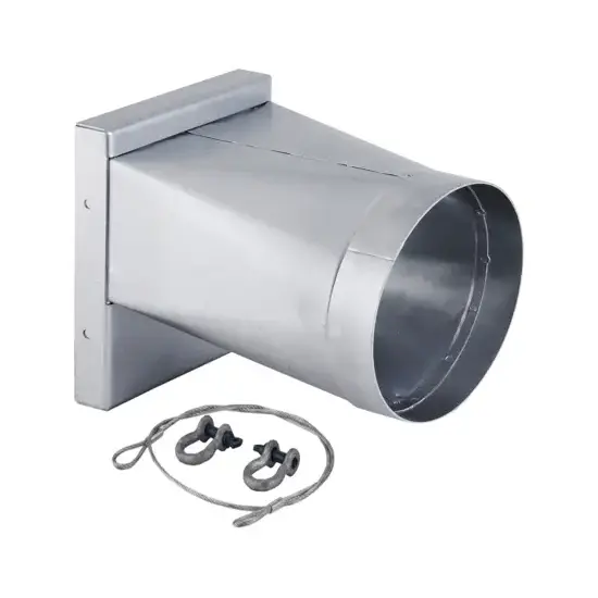 Norfi Tehnorail einddeksel geschikt voor ventilator