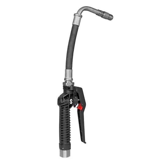 Samoa Vulpistool, FV50-serie, 30 l/min, flexibele uitloop met 90° buis, kwartslag