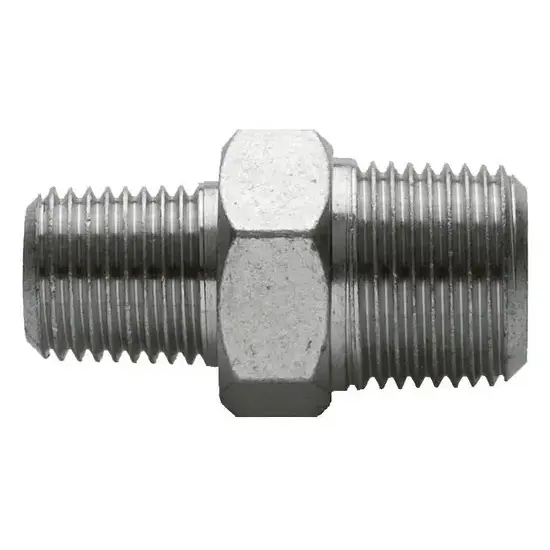 Samoa Adapter lucht 1/4" BSPT (M) - 3/8" BSPT (M)