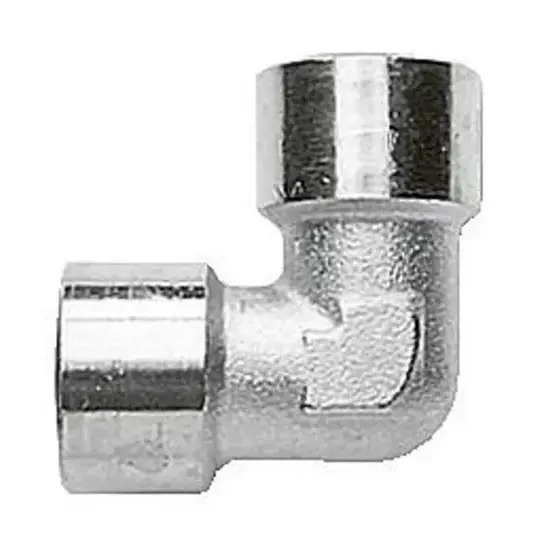 Samoa Adapter lucht knie 90° 3/8" BSP (M) - 3/8" BSP (F)