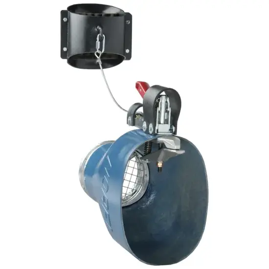 Norfi Ovaal trechter glasvezelverst. + ontgrendeling DN150 mm