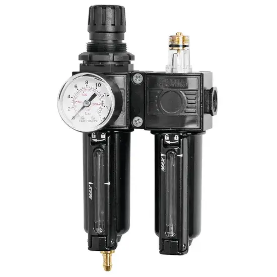 Samoa Reduceerventiel met filter en olie-nevelaar 1/4' BSP (FF)
