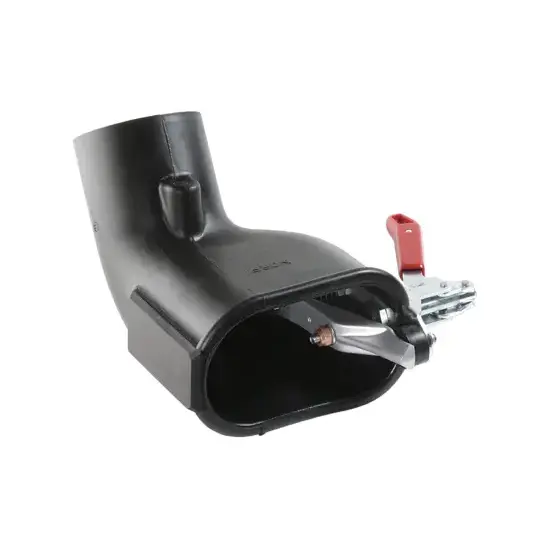 Norfi Ovaaltrechter snelspanklem (L) 60° opening 205x110 D125 mm