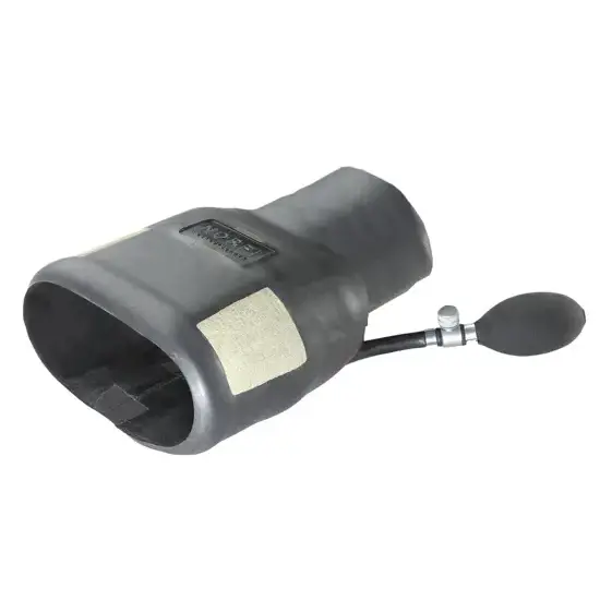 Norfi Ovaal opblaastrechter recht handpomp 160-80 mm D100 mm