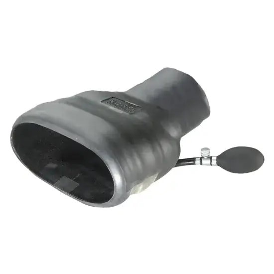 Norfi Ovaal opblaastrechter recht handpomp 200-100 mm D100 mm