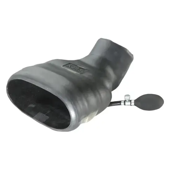 Norfi Ovaal opblaastrechter 45° handpomp 200-100 mm D100 mm snelkopp