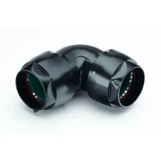 AIRnet knie 80 mm (3") 90 graden