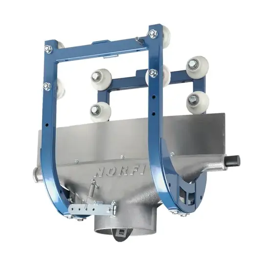 Norfi Slangwagen Alu 150/250  +  afsluitklep Typ S 175 mm