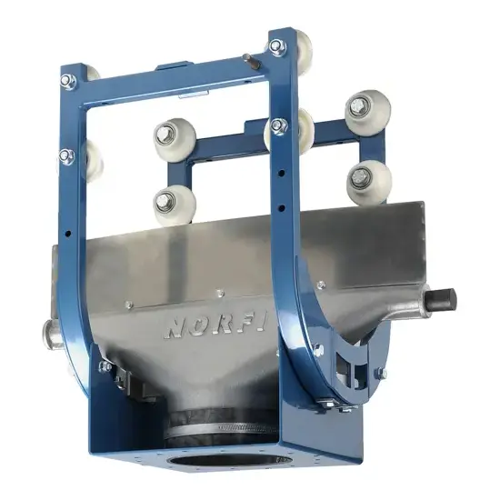 Norfi Slangwagen Alu 150/250 voor afzuigarm 160 mm