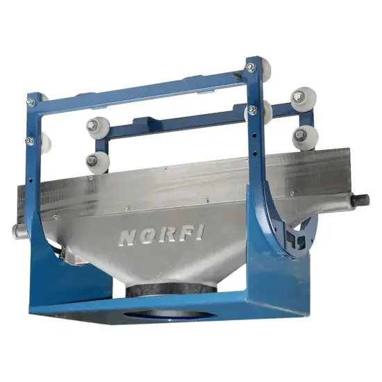 Norfi Slangwagen Alu 150/250 Maxi voor afzuigarm 200 mm