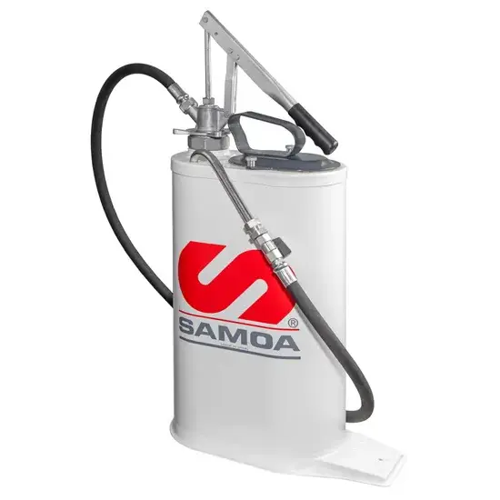 Samoa Hevelpomp voor olie met 16 liter emmer - medium druk