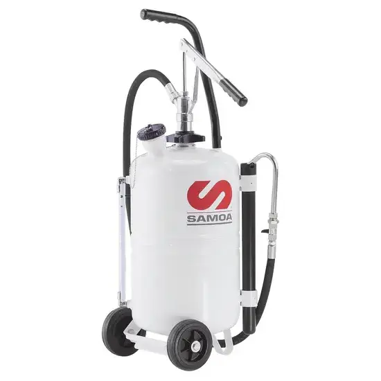 Samoa Mobiele olievulunit 25 liter, met handpomp, zonder drukmeter