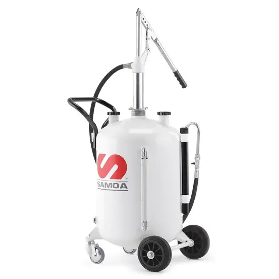 Samoa Mobiele olievulunit 70 liter, met handpomp, zonder drukmeter