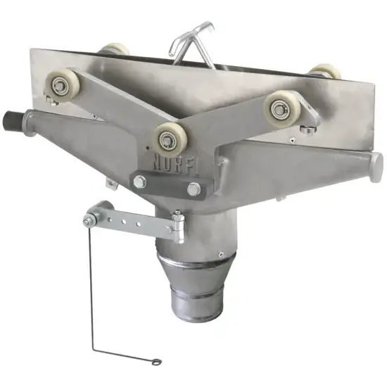 Norfi Slangwagen Technorail + afsluitklep + balancersteun Typ B 75 mm