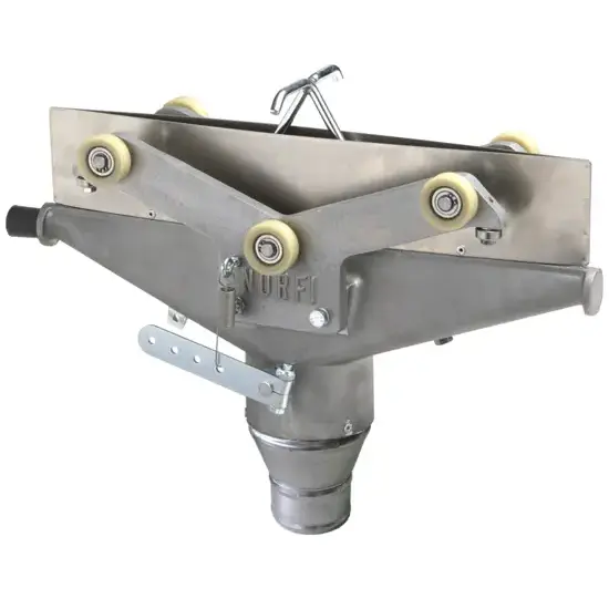 Norfi Slangwagen Technorail + afsluitklep Typ S 75 mm