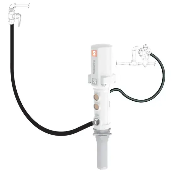 Samoa Slangaansluitset, PM4-oliepomp