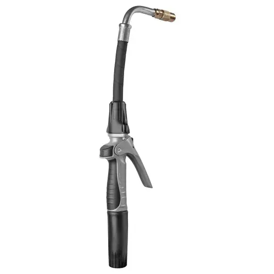 Samoa Regelklep, PA40-serie, 40 l/min, flexibele uitloop 90° buis, kwartslag