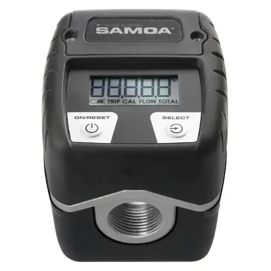 Samoa Stationaire digitale meter C70-serie, 3/4", 80 l/min, aluminium (hoogvolume)