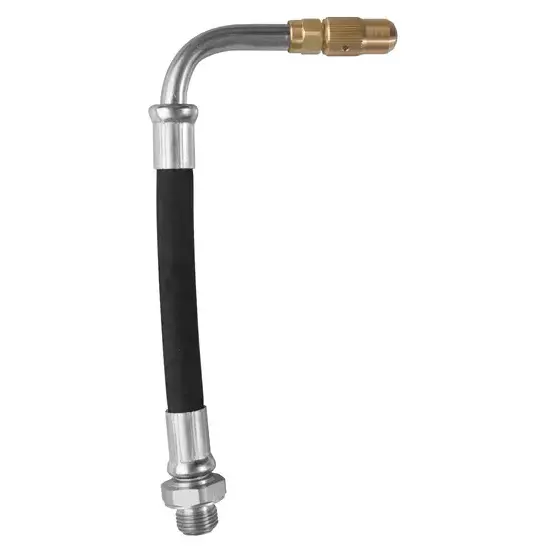 Samoa Flexibele uitloop voor regelklep 90° - kwartslag