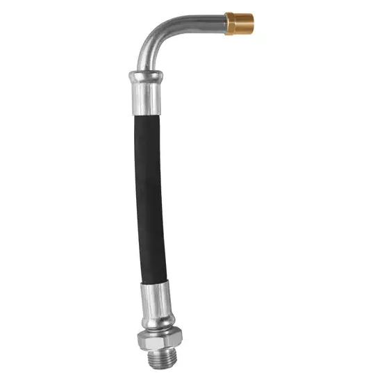 Samoa Flexibele uitloop voor regelklep 90° - automatisch