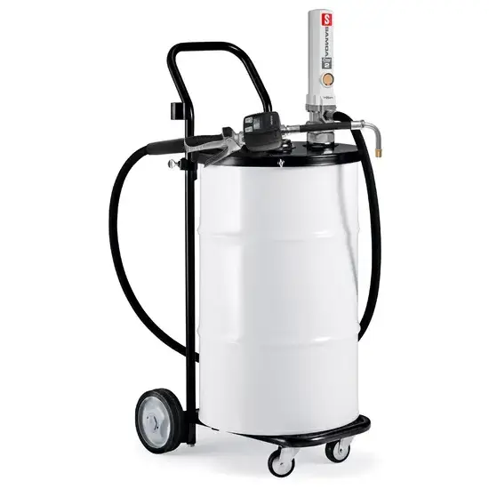 Samoa PumpMaster 2 - 3:1 mobiele oliepompset voor 50 liter vaten