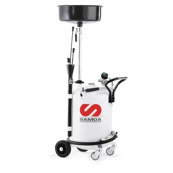 Samoa Opvangunit voor afgewerkte olie 70 liter met opvangschaal - combi leging