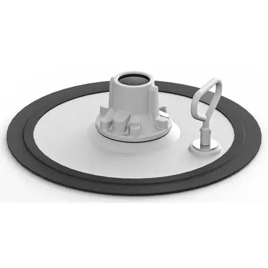 Samoa Volgplaat (heavy duty) voor 50 kg trommel, 305 - 360 mm