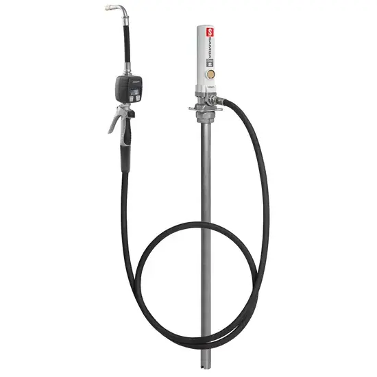 Samoa PumpMaster 2 - 3:1 pneumatische oliepompset voor 205 liter vaten - met doseringspistool
