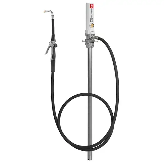 Samoa PumpMaster 2 - 3:1 pneumatische oliepompset voor 205 liter vaten - met bedieningspistool