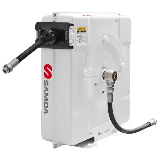 Samoa Slanghaspel, gesloten, RM-12CLX-serie, 10 mtr, 3/8", lucht/water