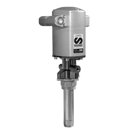 Samoa PumpMaster 35 - 8:1 pneumatische stubby zuigeroliepomp met bondelmoer