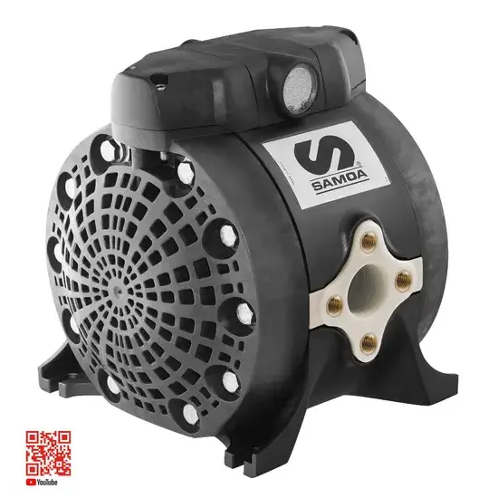 Samoa DirectFlo series DF100 pneumatische dubbelmembraanpomp PP-hytrel-hytrel 1"