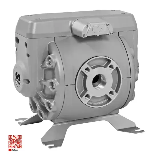 Samoa DirectFlo series DF250 pneumatische dubbele membraanpomp aluminium-hytrel-acetaal 1.1/2"