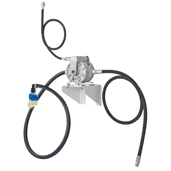 Samoa DirectFlo series DF50 AdBlue/DEF pneumatische pompset stationair aan de wand