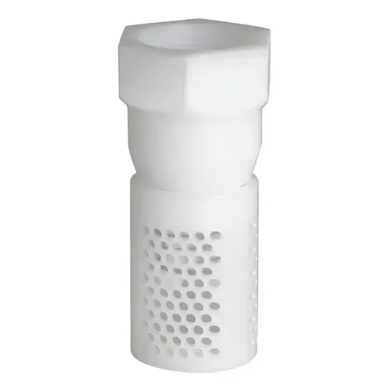 Samoa Voetklep voor zuigbuis, kunststof, 1" BSP (F)