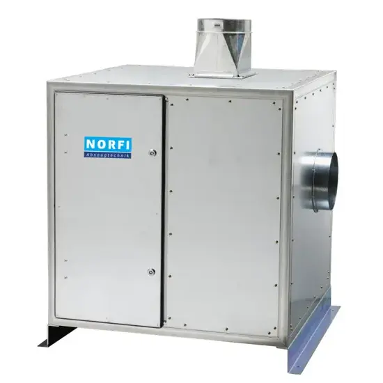 Norfi Geluidsisolatie kast FEM450  DN400 lxbxh=1250x1250x1350